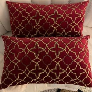 Redvelvet,embroidered by CallistoHome 2,for$124